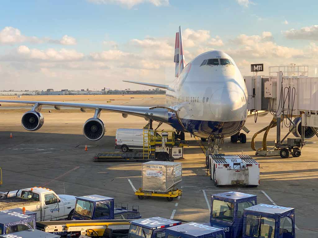 Aeroplane in the Airport